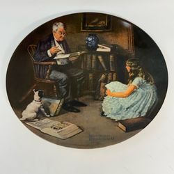 Norman Rockwell -  1983 limited edition collector's plate titled "The Painter"