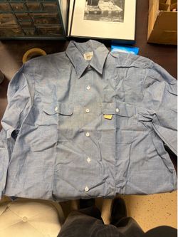 Vintage Big Mac JCPenney Chambray XL Shirt