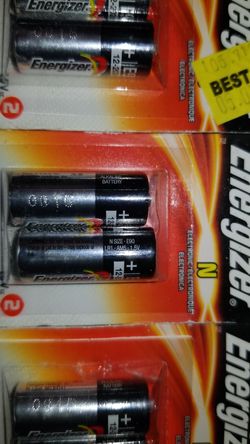 Energizer E90 1.5 Volts N BATTERIES