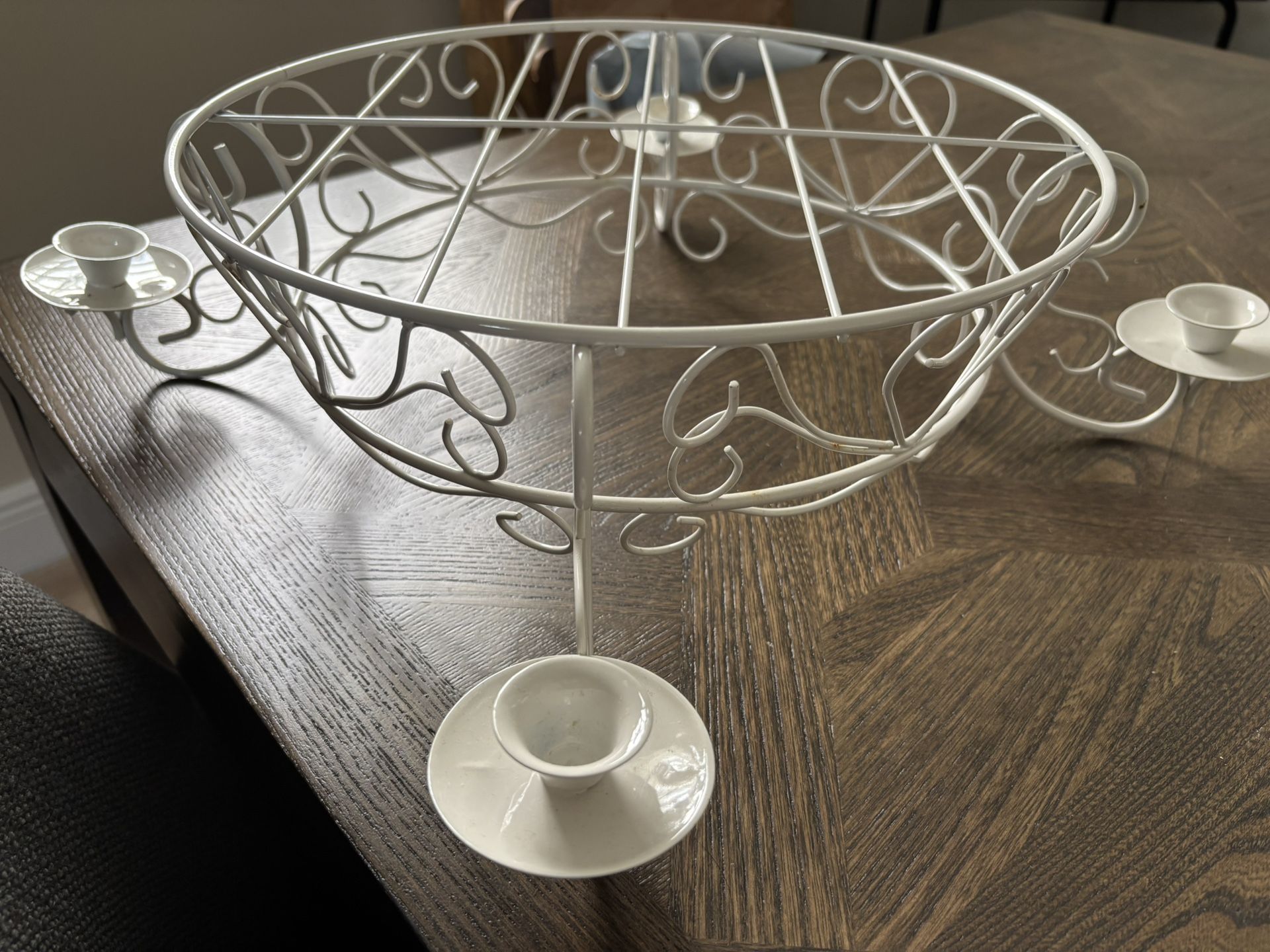 Cake Stand with Candle stick holder