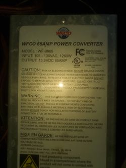 Rv Power Supply Smart Charger