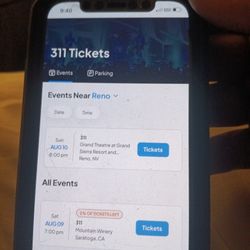 311 Tickets 2 