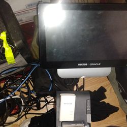 Micros Oracle, With Receipt Printer ,and Net Gear Router 