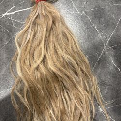 Blonde Microchip Hair Extensions 