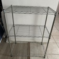 2 Shelf Wire Shelving Unit