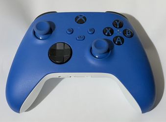 New Xbox one series x Microsoft controller Shockblue