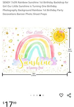Baby Birthday Banner