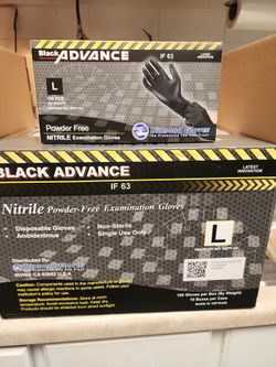 Gloves nitrile 6mil heavy duty