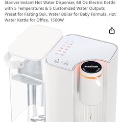 Instant Hot Water Dispenser Brand New
