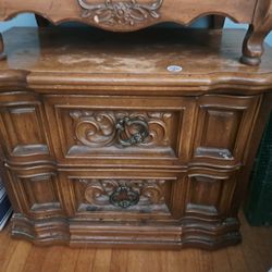 Vintage Bed Side Cabinet