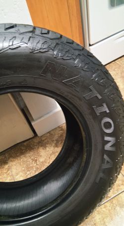 National tire 265/65/17