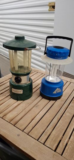 2 portable camping outdoor lights