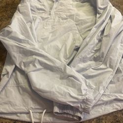 Nike white windbreaker jacket #wondbreaker #athletic