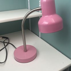 Pink Old Desk Lamp