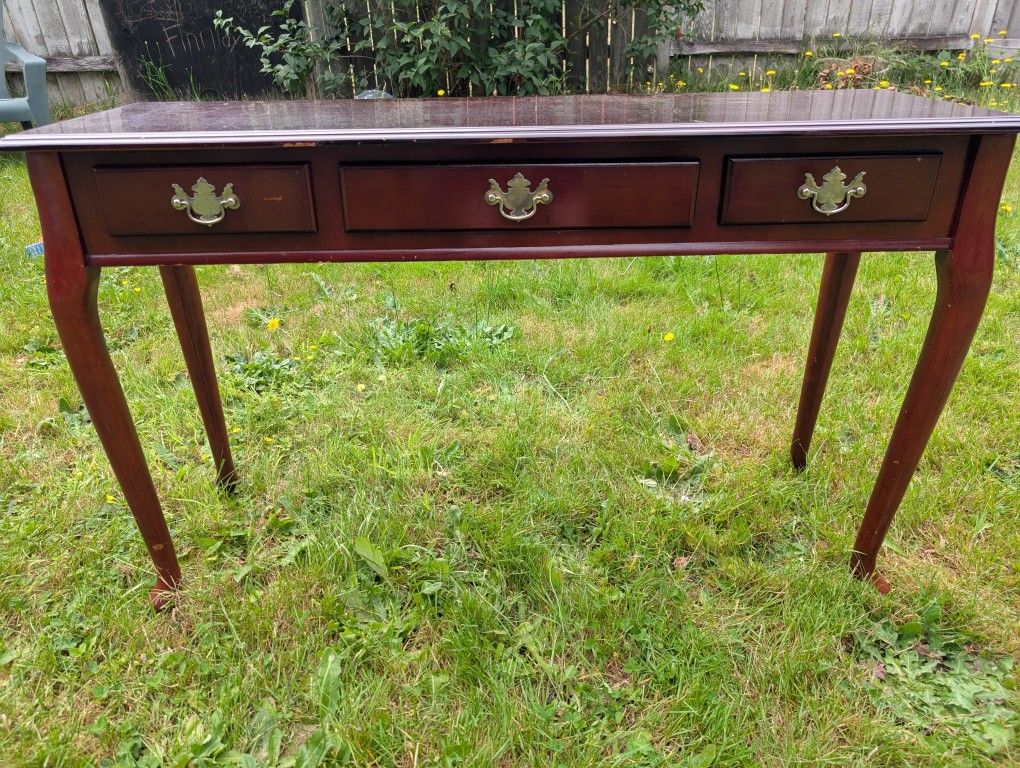 Antique Wood Sofa Table
