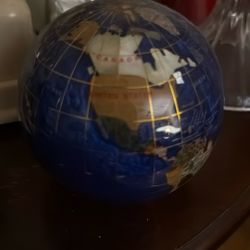 4 In Round Globe Glass