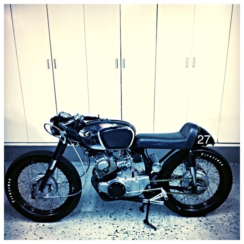 1964 Honda cb160 custom cafe racer