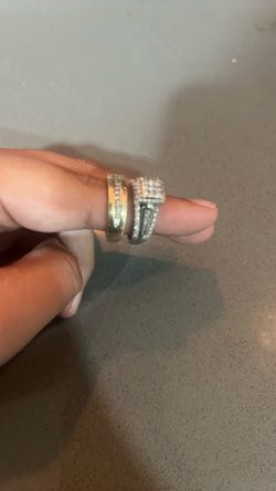Marriage Rings /White Gold and Gold