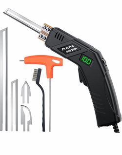 Preciva Cortador de espuma de cuchillo caliente con pantalla digital, kit de herramientas de corte de espuma eléctrica, base de cobre puro, 20 tempera