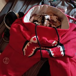 Ovo bape sweatpants reversible