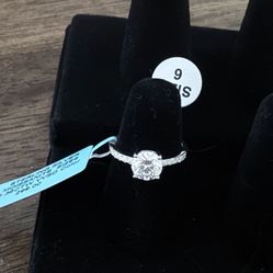 Size 6 Moissanite 1.36 CTW Ring