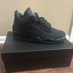 Jordan Retro 4 Black Cats Size 13