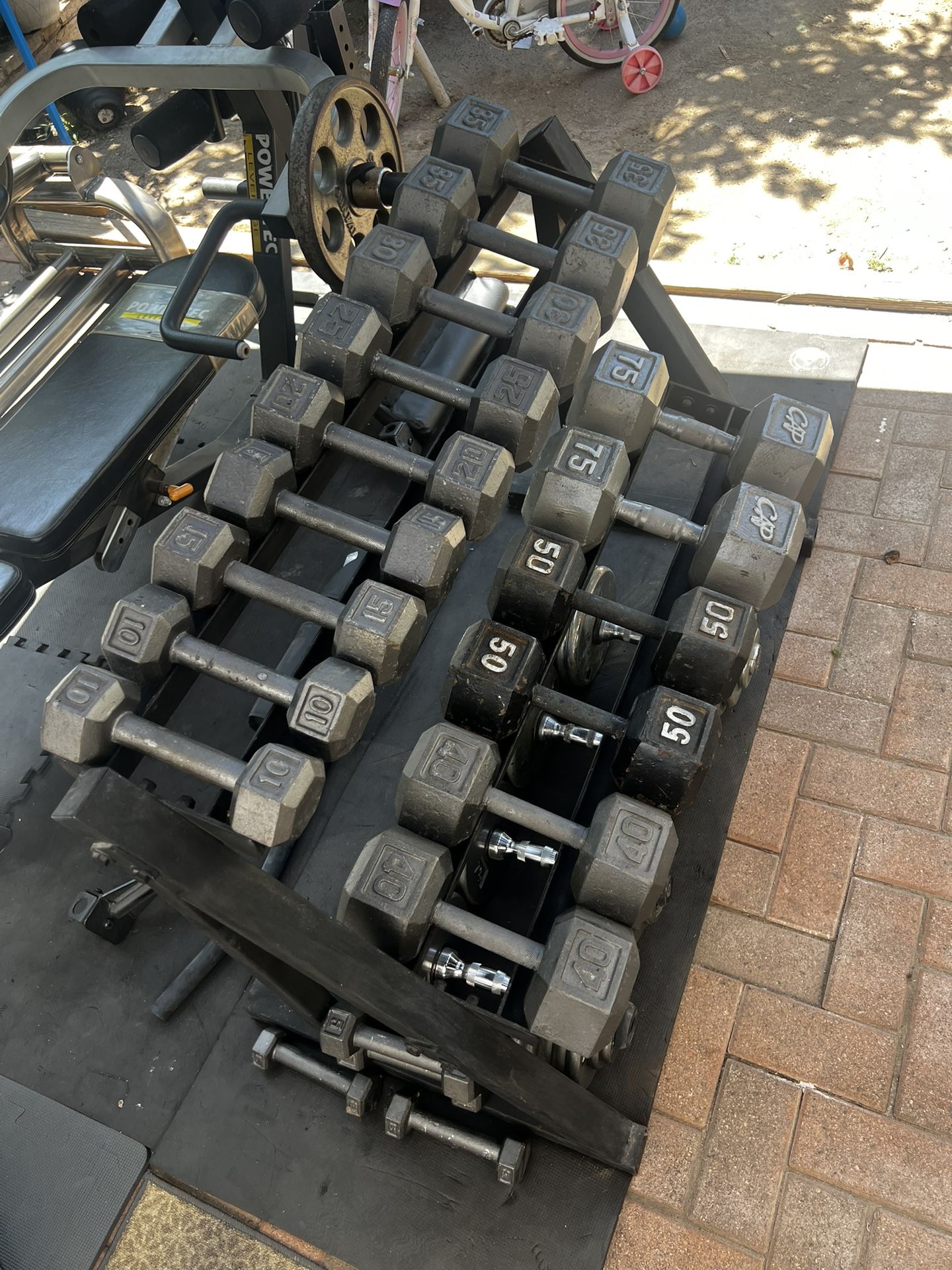 Dumbbells 5lbs-75lbs