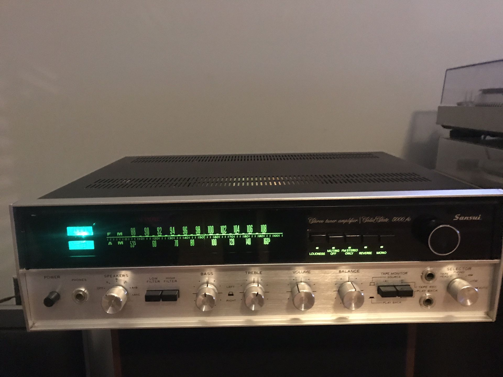 Vintage Sansui 5000A Stereo Receiver