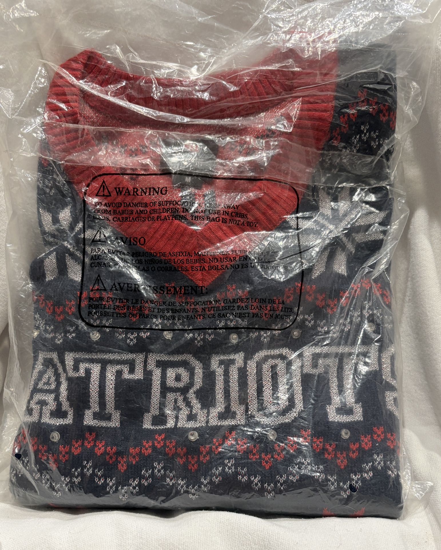 Patriots Playoff Women’s Sweater