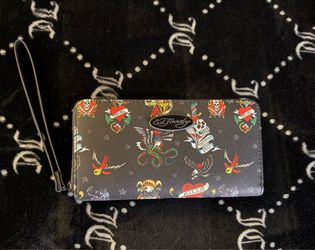 Ed Hardy Wristlet Wallet