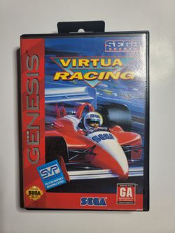 Sega genesis game.. virtua racing !!!