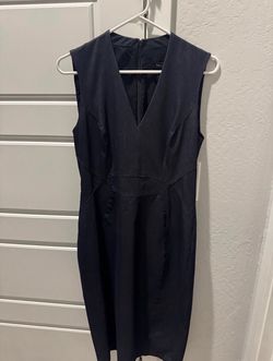 Navy Sleeveless Dress