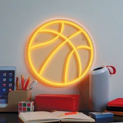 🔥NEW🔥 Basketball Neon Teen Wall Sign - West & Arrow