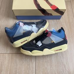 Jordan 4 Retro Union Off Noir Size 9