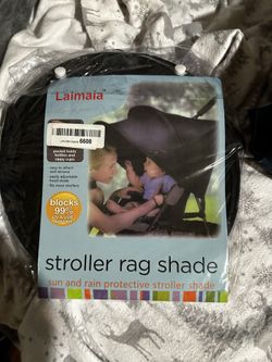 Stroller Rag Shade. 