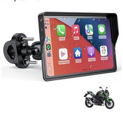 WonVon 7” Wireless Motorcycle 