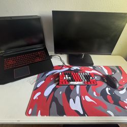 laptop gaming setup