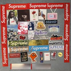 Supreme stickers