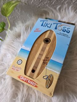 Tiki Toss Hook and Ring Game
