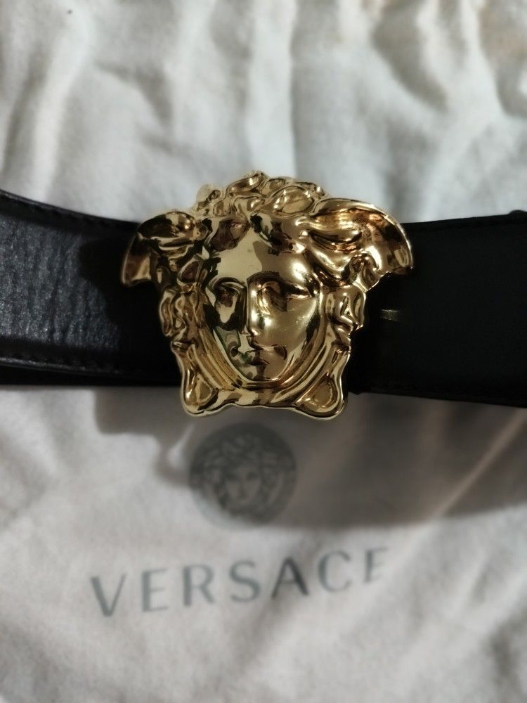 Versace Mens Belt *Gold