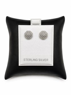 925 Sterling Silver 1.00CTW MOISSANITE Stud Screw Back Earrings