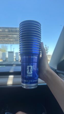 FIFA World Cup 2026 4 × Michelob Ultra Aluminum Souvenir Cup New