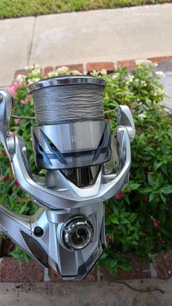 Shimano stradic reel/Braid/Shimano Trevala rod