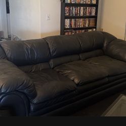 Leather Couch 