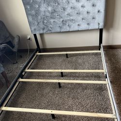 Queen bedframe And Dresser 