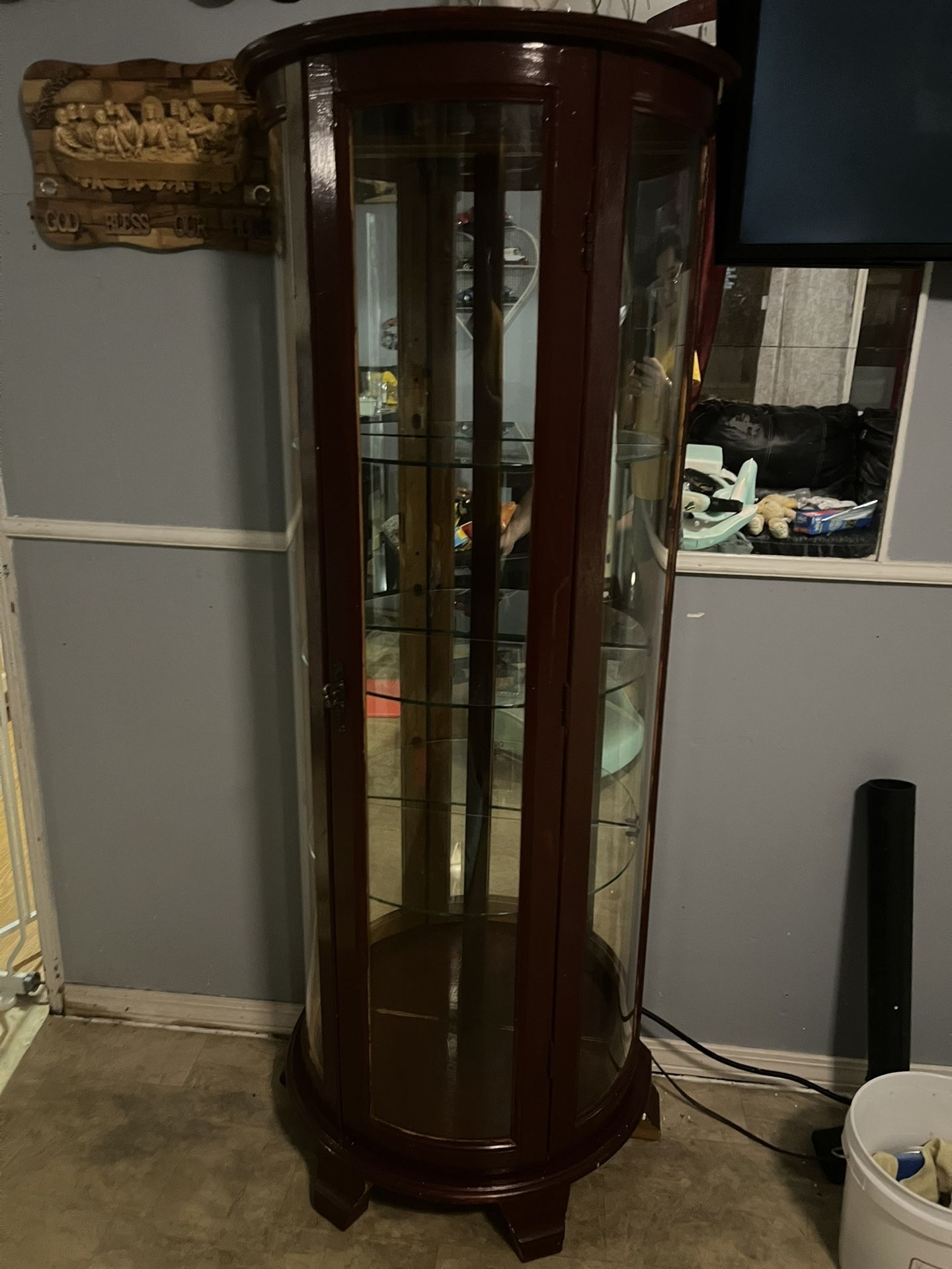 Corner Display Shelf 