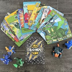 Dragamonz Cards And Mini Figurines $30