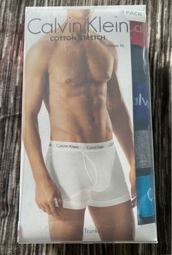 “Brand New” Calvin Klein Cotton Stretch Men’s Trunks underwear 5 pack - Size XL