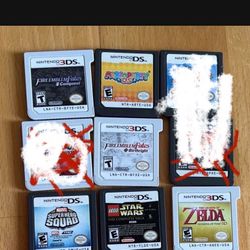Nintendo 3DS and DS games- Read Description- Pokémon, Zelda, Super Mario, Fire Emblem, Star Wars, Marvel- Sold Individually Or Together 
