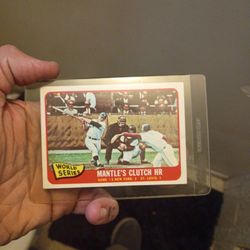 Mickey Mantel  And Sandy Koufax  Baseball Cards